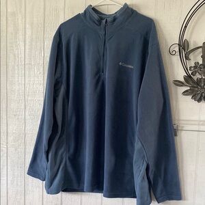 Columbia Navy Blue Long Sleeve Pullover